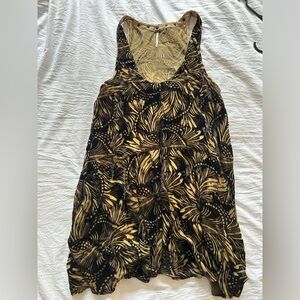 Free people flowy flowery dress